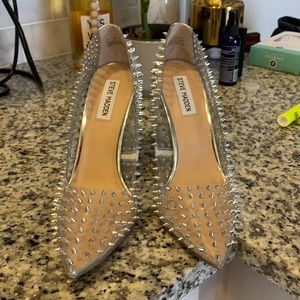 Steve Madden Clear pumps